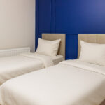 Cozy bedroom in Apartment near Wawel in Krakow with twin beds