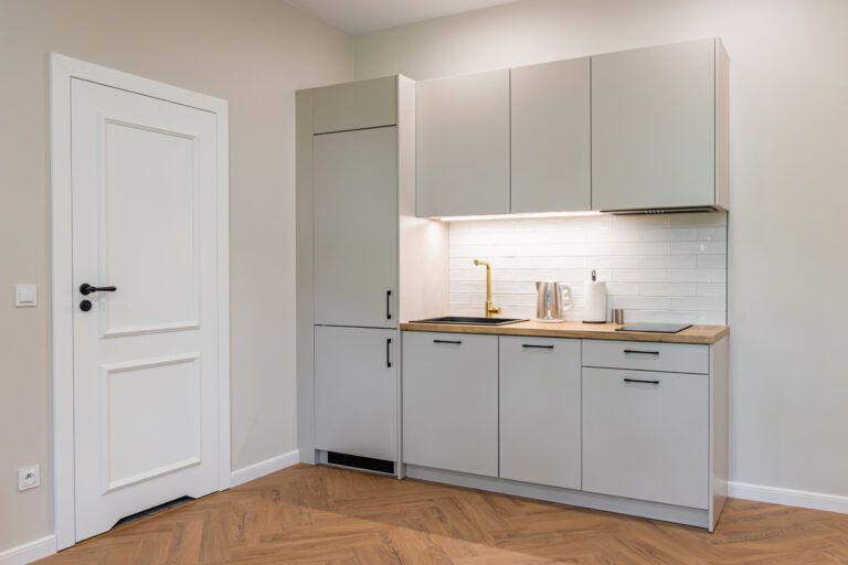 Kitchen details in Apartment near Wawel in Krakow